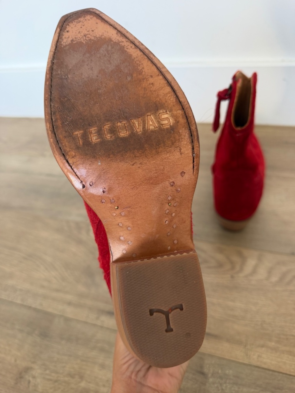 Tecovas Red Booties - Picture 5 of 5